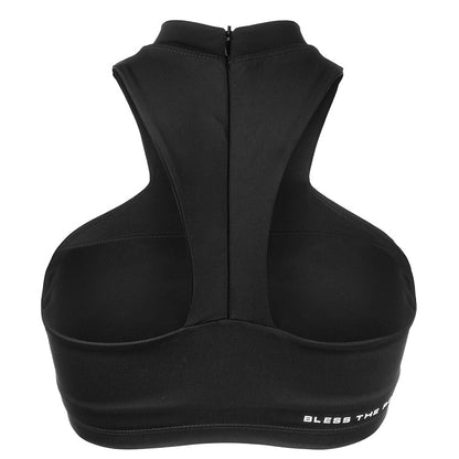 Turtleneck Sports Bra