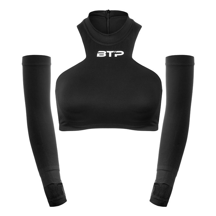 Turtleneck Sports Bra