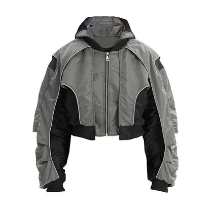 Dakota Patchwork Color Block Jacket