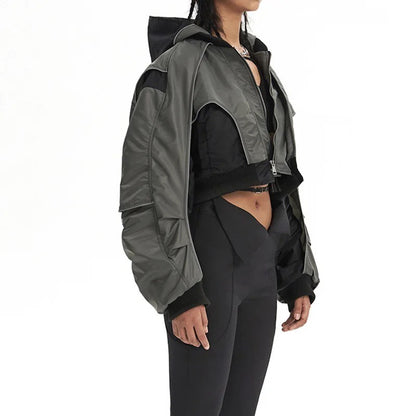 Dakota Patchwork Color Block Jacket